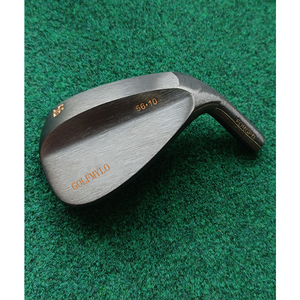Custom Logo Black Right Handed Rubber Grip Standard Stainless Steel Golf <strong>Wedge</strong> <strong>Set</strong> 3#-9#PW Loft 58-63 Lie - Product Image 2