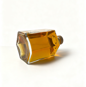 大容量 1000 毫升 多边形形状 酒瓶（适用于葡萄酒、威士忌、伏特加、啤酒、苏打水）带 T 型盖 - Product Image 2