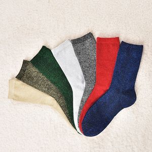 Lady Fashion Cool New Summer sottile lucido metallizzato argento oro Lurex Glitter Shimmer String calze elastiche lavorate a maglia <span class=keywords><strong>per</strong></span> donna - Product Image 2