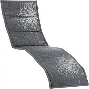 <span class=keywords><strong>Coussin</strong></span> en bambou KETTtex EXKLUSIV <span class=keywords><strong>pour</strong></span> bain, jardin, chaise longue, motif floral, 205x55x3cm, doux, respectueux <span class=keywords><strong>de</strong></span> la peau, robuste, facile d'entretien, modèle 8519 - Product Image 1