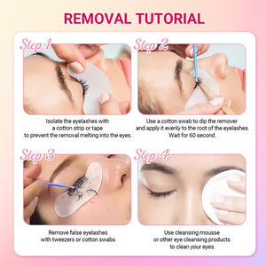 NAGARAKU <span class=keywords><strong>Gel</strong></span> Rimuovi Colla Ciglia Finte Professionale, Primer in Crema <span class=keywords><strong>Gel</strong></span> Rimuovi Adesivo, Strumento per Rimozione Ciglia Finte - Product Image 5