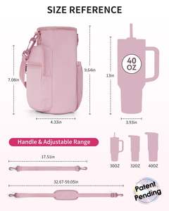 Porte-bouteille d'eau magnétique pour la gym, en néoprène, multifonctionnel, avec poche pour téléphone et cartes, aimants, porte-bouteille d'eau pour la gym avec poches pour téléphone - Product Image 4