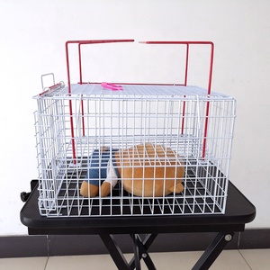 LIZE PET <span class=keywords><strong>Jaula</strong></span> Plegable de Acero Inoxidable Ecológica con Diseño de Animales, Transportín, <span class=keywords><strong>Trampa</strong></span>, Contenedor y Caja de Contención <span class=keywords><strong>para</strong></span> Gatos y <span class=keywords><strong>Perros</strong></span> - Product Image 3