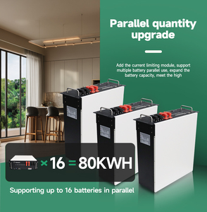 51.2V 100AH Lifepo4 batteria solare al litio sistema di accumulo di energia domestica conveniente batteria solare casa - Product Image 6