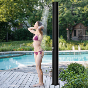 CYEN Usine Direct <span class=keywords><strong>Prix</strong></span> Installation Facile PVC Résistant Aux UV Noir <span class=keywords><strong>Douche</strong></span> De Jardin <span class=keywords><strong>Douche</strong></span> Solaire <span class=keywords><strong>pour</strong></span> <span class=keywords><strong>Piscine</strong></span> - Product Image 1