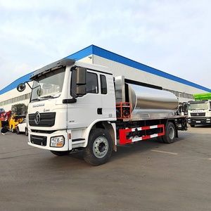 Camión Distribuidor de Asfalto Shacman L3000 de 9 Toneladas, Maquinaria para Mantenimiento de Carreteras, Tanque de Pulverización de Betún - Product Image 1