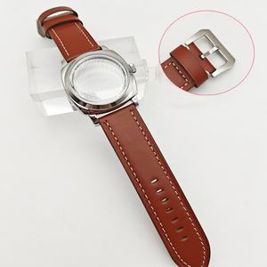 Montre personnalisée 47MM Boîtier en acier inoxydable Bracelet en cuir Montre pour homme Accessoire adapté au mouvement ETA6497/ST3600 - Product Image 3