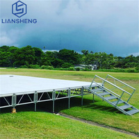 Estructura de Truss de Aluminio para Escenarios al Aire Libre de 300 mm para Conciertos, Gran Oferta