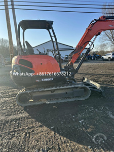 Excavadora Usada Original Japonesa KUBOTA KX121-3 Modelo Kx121-2, Pocas Horas de Trabajo, Marca Líder 121-3 con Brazo Giratorio - Product Image 5