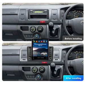Tesla phong cách Android IPS DSP xe DVD Player cho Toyota Hiace 2004 2019 Xe Video GPS NAVI <span class=keywords><strong>FM</strong></span> Carplay chia màn hình tự động đài phát thanh - Product Image 3