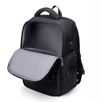 Ransel Bisnis Oxford Tahan Air Berkualitas Tinggi dengan Kompartemen Komputer Berkapasitas Besar, Penutup Ritsleting, dan Antarmuka USB
