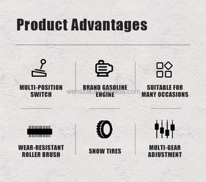 آلة تنظيف الثلوج ومعدات إزالة الثلوج وكناسة بالجملة مع نافخ هواء للقيادة وإزالة الثلوج - Product Image 5