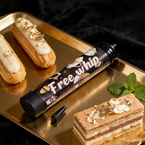 Oferta navideña: Superventas, 640g de crema batida en aerosol, herramientas para postres, utensilios de cocina, bonbonne gaz Creme Luxus - Product Image 1