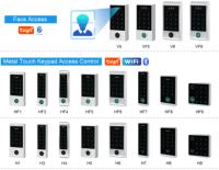 Clavier de contrôle d'accès WiFi Secukey H9-WIFI IP66 étanche, lecteur de carte RFID, clavier tactile, contrôleur d'accès aux portes