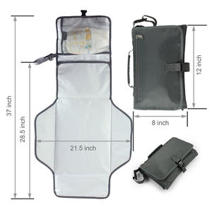Vente en gros Sac à <span class=keywords><strong>langer</strong></span> de voyage étanche pour maman Station de matelas à <span class=keywords><strong>langer</strong></span> portable lavable pour bébé Sac à <span class=keywords><strong>langer</strong></span> - Product Image 1