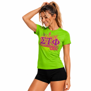 Produsen Pakaian Tim Kustom Grosir, Kaos Cheerleading Lengan Pendek, Baju Senam Bernapas, Pakaian Latihan Tari - Product Image 2
