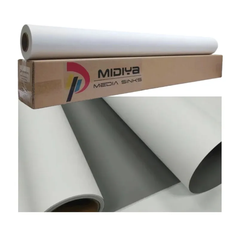 Eco-solvente stampato grigio retro carta PP Eco-compatibile materiale sintetico Poster per la creazione di Banner e Poster