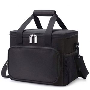 Large 15L Deep Lunch <b>Cooler</b> Bag with Shoulder Strap Handle Fashion Insulated Lunch <b>Box</b> for Food & Beverages Storage - Product Image 4