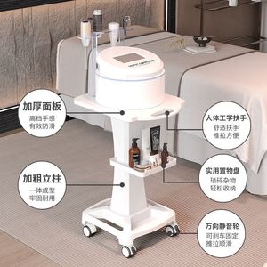 Luxury Rolling <b>Trolley</b> Cart for Beauty Salon & SPA Silent <b>Wheel</b> Pedestal Stand for Barber Shop & Equipment SPA Stand <b>Wheel</b> Cart - Product Image 2