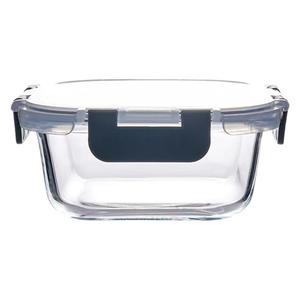 Hot Bán 500Ml 1000Ml Vuông Thủy Tinh Thực Phẩm Lưu Trữ <span class=keywords><strong>Container</strong></span> Bộ Tủ Lạnh Và Tủ Đông Với Bpa Miễn Phí Và Rò Rỉ Bằng Chứng Có Nắp Đậy - Product Image 6