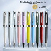 Promotional Custom Logo 1.0mm Black Ink Ballpoint Pen-Office & School Use <b>Gift</b> - Product Image 2
