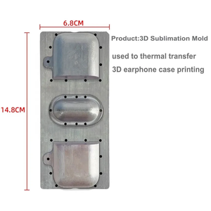Moldes de Sublimación con Recubrimiento para Impresión por Transferencia de Calor al Vacío 3D para Fundas de <span class=keywords><strong>Airpods</strong></span> 1, 2, 3, 4 y <span class=keywords><strong>Pro</strong></span>, Personalización con Fotos, Moldes para Prensa de Calor DIY - Product Image 2