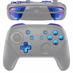 Plastic NS Pro Replacement Chameleon Action Trigger Button Dpad Full Set <b>Custom</b> Controller Buttons Kits for <b>Nintendo</b> <b>Switch</b> Pro - Product Image 2