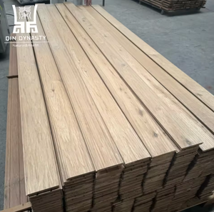 Thermowood Boards <strong>Reclaimed</strong> Wood <strong>Planks</strong> for Wainscoting Wood Panels for Modern Waterproof Interior Wall Decor Natural Brown <strong>Oak</strong> - Product Image 6