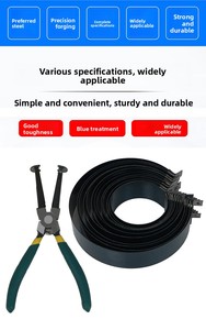 14PCS xe <span class=keywords><strong>Piston</strong></span> <span class=keywords><strong>Ring</strong></span> Bands 62-140mm Máy nén cài đặt Remover Kìm xe bảo trì công cụ thiết lập - Product Image 5