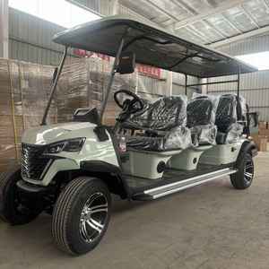 Chariot de golf tout-terrain électrique de nouvelle conception 6 + 2 sièges chariot de visite de golf 72V Ez - Product Image 5