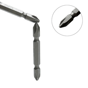 Double-Ended Phillips Screwdriver Bits 65mm PH2 S2 Steel For Electric Screwdriver - Product Image 4