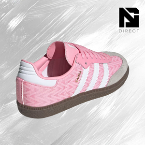 รองเท้าผ้าใบ Adidas OG Big Kid 'Light Pink Cloud White Gum' สำหรับเด็กผู้หญิง แบบผูกเชือก สไตล์ลำลอง เหมาะสำหรับเดิน - Product Image 3