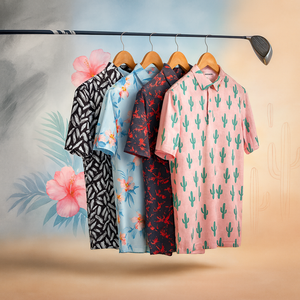 Designer Custom logo Embroidered Graphic Polyester Spandex Dry <b>Fit</b> <b>Slim</b> Good Quality <b>Mens</b> Golf Attire <b>Polo</b> <b>Shirts</b> - Product Image 1