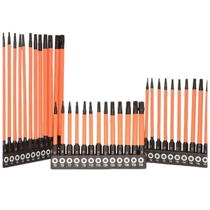 Juego de Puntas de Destornillador Torx T5-T40, Punta de Acero Aleado S2 de 6 Puntas, Longitud de 75/100/150 mm, 13 Piezas Disponibles en Caja de Plástico/Bolsa de Polietileno - Product Image 2