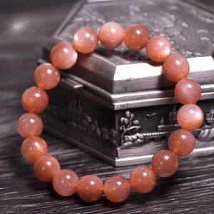 ลูกปัดกลมหินธรรมชาติสำหรับผู้หญิงหรือผู้ชายสร้อยข้อมือพลอยอเมทิสต์ตาเสือสีฟ้าเครื่องประดับแฟชั่น Labradolite8MM - Product Image 2