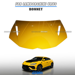 ขายฝากระโปรงหน้าวัสดุแท้สำหรับ Lamborghini URUS-S V8 Performante ติดตั้งง่าย ฝาครอบเครื่องยนต์ 4ML823029A - Product Image 4