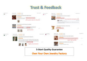 Ожерелье из нержавеющей стали с натуральным камнем - Product Image 3