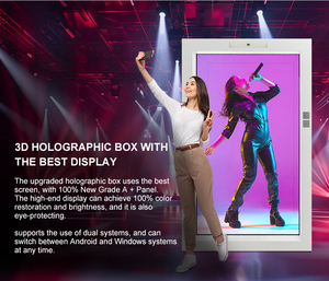 Holobox éducatif interactif pour campus universitaire, enseignant virtuel, boîte d'affichage holographique transparente - Product Image 4