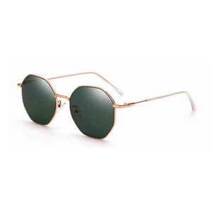 Custom logo Fashion Metal Leg Sun Glasses with Irregular <b>Frame</b> the Best Luxury Glasses for Men - Product Image 6