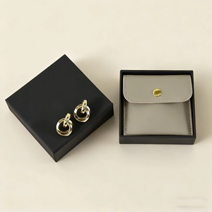Customized Luxe Discreet Half Round Jewelry <b>Cases</b> Multi Color Leather Travel Jewelry Organizer - Product Image 1