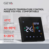Termostato Inteligente GEYA 90V-240V 3A con Pantalla LED, Ahorro de Energía, Temperatura Constante, Programación Inteligente, Táctil y con Bloqueo para Niños
