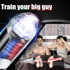 S-Handeハンズフリー電気マスターベーターカップ自動男性吸いセックス玩具男性女性声付き - Product Image 3