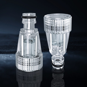 Filtre transparent Guoma Ruixiang en PC avec connecteur à filetage interne pour l'entrée d'eau des machines de lavage de voitures - Product Image 1