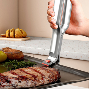 <span class=keywords><strong>Pince</strong></span> <span class=keywords><strong>pour</strong></span> friteuse à air ergonomique et antidérapante <span class=keywords><strong>en</strong></span> métal avec protection thermique <span class=keywords><strong>pour</strong></span> outil de cuisson <span class=keywords><strong>Pince</strong></span> polyvalente - Product Image 3