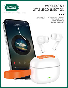 Audífonos JOKADE Hifi, Audífonos Inalámbricos Verdaderos para Juegos, con Cancelación de <span class=keywords><strong>Ruido</strong></span>, Estéreo, para Trabajar, <span class=keywords><strong>Estudiar</strong></span>, Jugar y Usar en Movimiento - Product Image 4