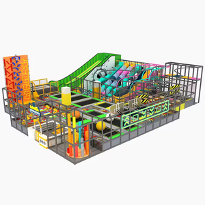 Équipement de parc de trampoline en bois sur mesure <span class=keywords><strong>gratuit</strong></span>, capacité de 500 kg, <span class=keywords><strong>construction</strong></span> en PVC/métal pour les terrains de <span class=keywords><strong>jeux</strong></span> intérieurs commerciaux - Product Image 1