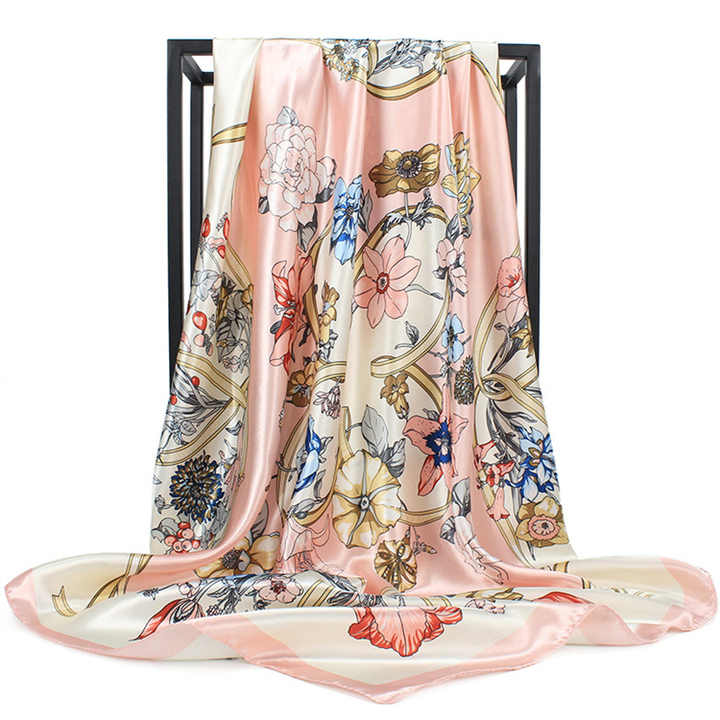 New Style Customizable Printed Pattern Ladies Silk Scarf| Alibaba.com