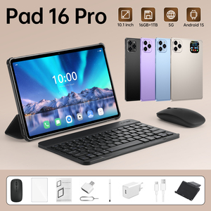 Venta caliente Octa Core 10,1 \ "HD Pad 16 Pro Tablet PC Android15 16GB + 1TB GSM y 4G 5G MTK Procesador Teclado profesional usado - Product Image 6