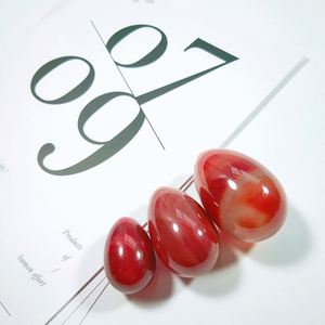 Œufs de jade quartz rose de dubaï, produits unisexes japonais, œufs en cornaline, kegel, rose - Product Image 5