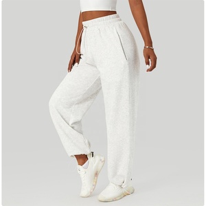2022 femmes automne hiver cordon respirant ample en plein air décontracté sport pantalon jambe droite survêtement pantalons de survêtement pour les femmes - Product Image 5